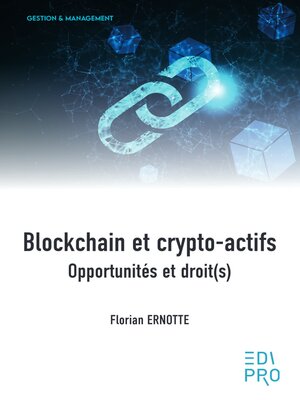 cover image of Blockchain et crypto-actifs
